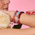 Aurora Flame | .925 Sterling Silver | Firefly Glass Bracelet